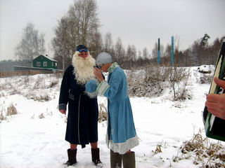 Встреча Нового года моржами г. Иваново (фото)